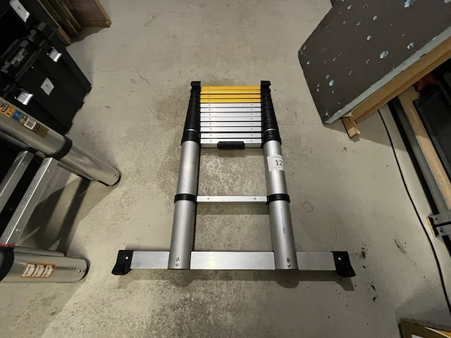 Telescopische alu ladder escalo extendo v - afbeelding 2 van  4