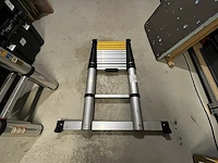 Telescopische alu ladder escalo extendo v - afbeelding 2 van  4