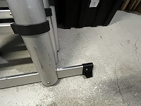 Telescopische alu ladder escalo extendo v - afbeelding 3 van  4