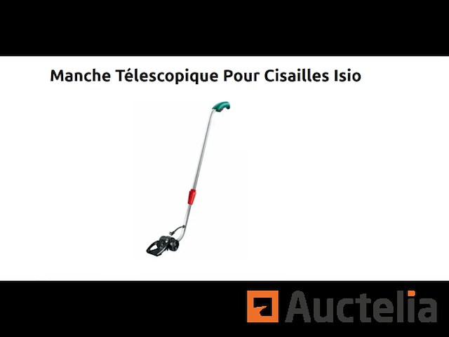 Telescopische handgreep voor bosch isio-schaar - afbeelding 1 van  1