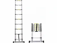 Telescopische ladder 380cm - afbeelding 1 van  3