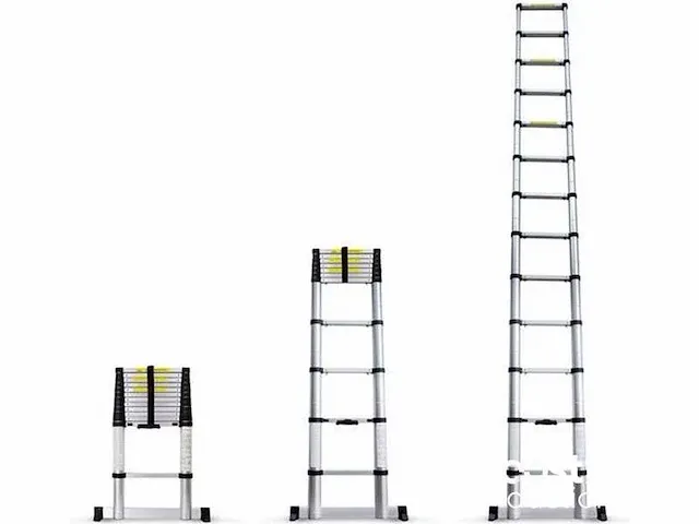 Telescopische ladder 380cm - afbeelding 2 van  3