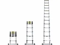 Telescopische ladder 380cm - afbeelding 2 van  3