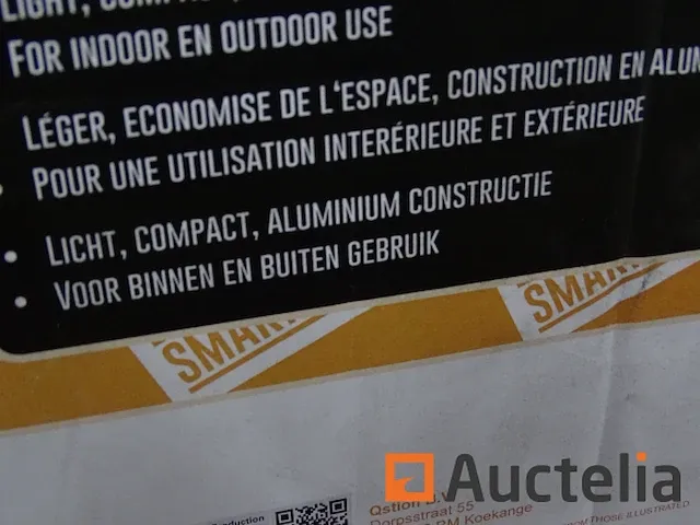 Telescopische ladder smartworks pbt-tl012 - afbeelding 3 van  4