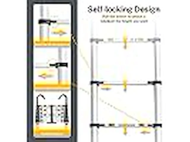 Telescopische ladder - afbeelding 2 van  4