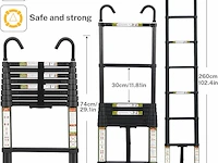 Telescopische ladder - afbeelding 2 van  4