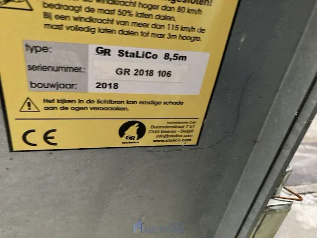 Telescopische lichtmast stalico - afbeelding 3 van  3