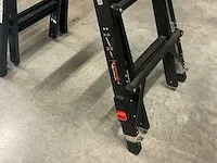 Telescopische plooiladder little giant leveler pro, 2x 4-8 sporten - afbeelding 2 van  5