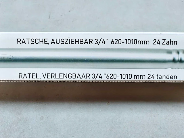 Telescopische ratel 3/4" 1010mm - stahlkaiser - 2024 - afbeelding 5 van  7