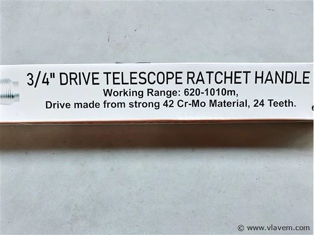 Telescopische ratel 3/4" tot 1010mm - afbeelding 6 van  7