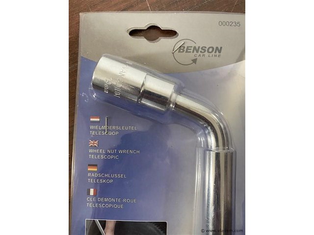 Telescopische wielmoersleutel - afbeelding 2 van  3