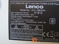 Televisie lenco dvl-2862wh - afbeelding 6 van  6
