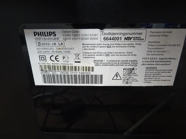 Televisie philips - afbeelding 3 van  7