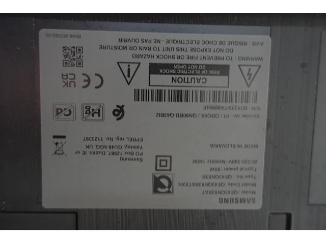 Televisie samsung - afbeelding 4 van  5