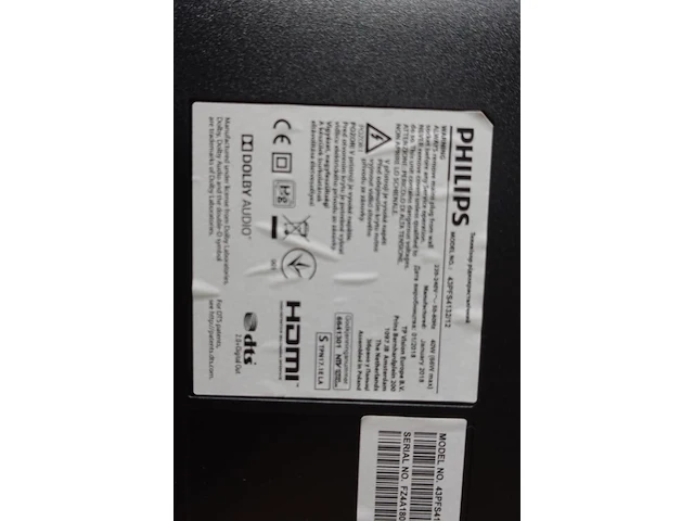 Televisiescherm philips - afbeelding 5 van  5