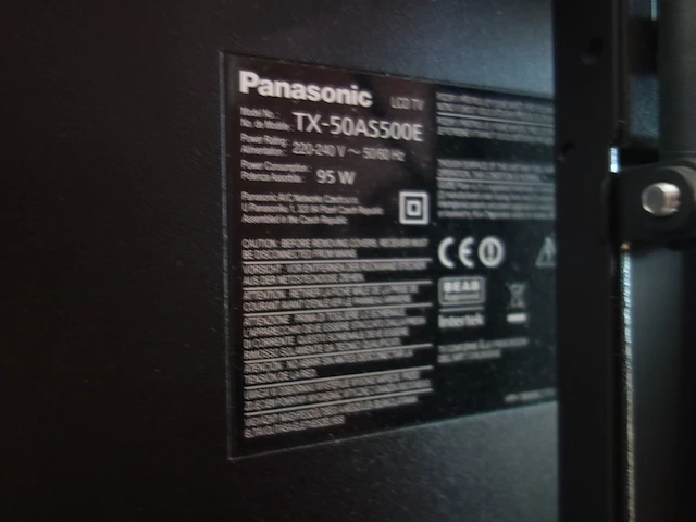 Televisietoestel panasonic - afbeelding 2 van  2