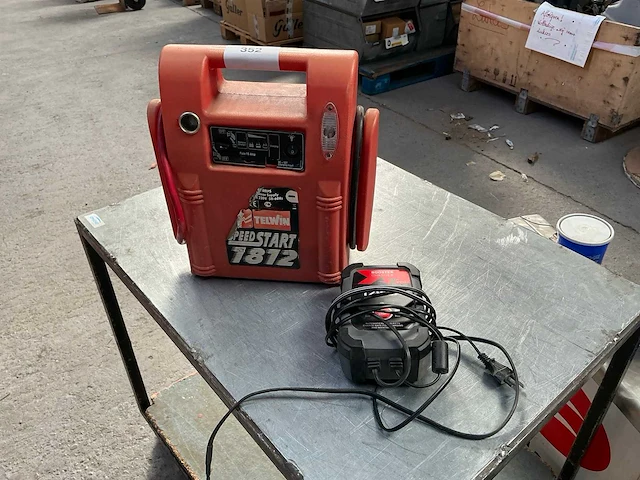 Telwin speedstart 1812 acculader - afbeelding 1 van  6