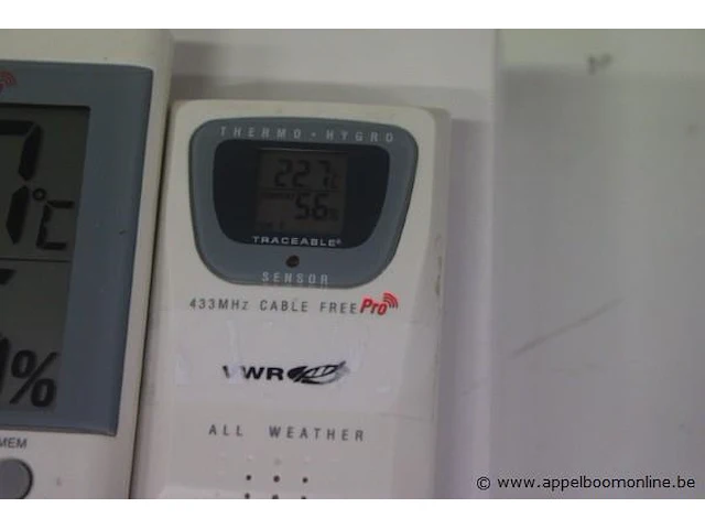 Temperatuur-vochtmeter vwr - afbeelding 2 van  3