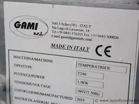 Tempereermachine gami t240, bj 2015 - afbeelding 4 van  5