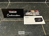 Temur wasstraat waspas t.w.v. 100 € (a) - afbeelding 2 van  6