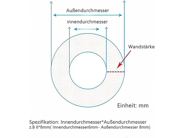 Ten-high flexibele siliconenslang 5m - afbeelding 3 van  3