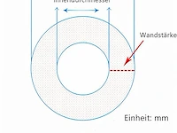 Ten-high flexibele siliconenslang 5m - afbeelding 3 van  3