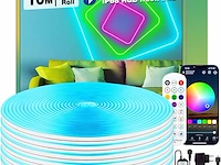 Tendist 10m bluetooth neon led-strip - afbeelding 1 van  5