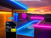 Tendist 25 m wifi rgb ledstrip - afbeelding 2 van  5
