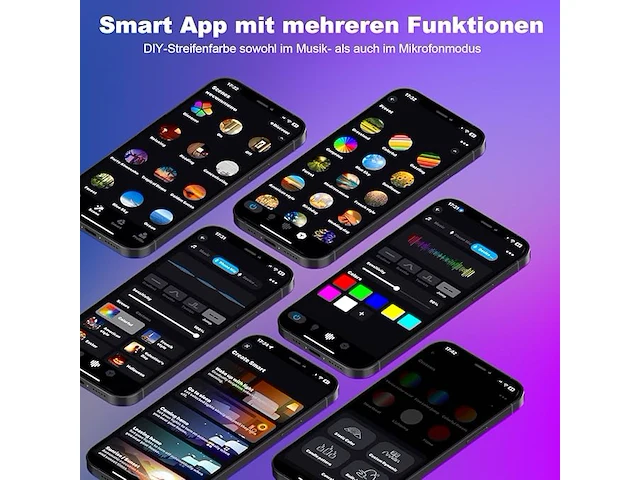 Tendist 25 m wifi rgb ledstrip - afbeelding 2 van  4