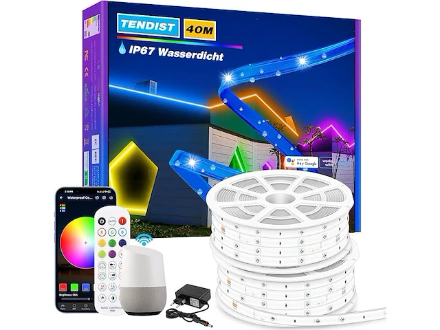 Tendist ledstrip 40 m - afbeelding 1 van  6