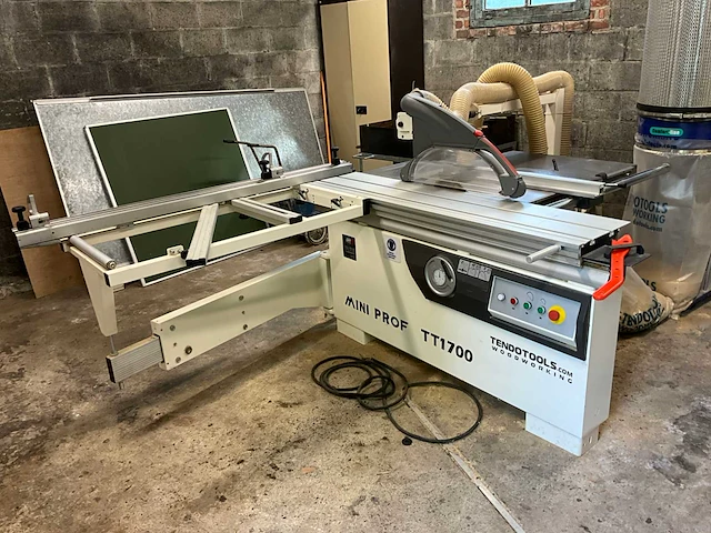 Tendotools - miniprof tt1700x - paneelcirkelzaagmachine - afbeelding 1 van  18