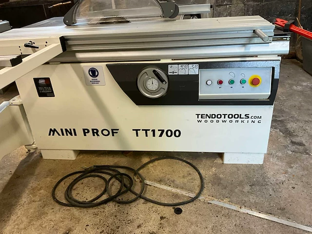 Tendotools - miniprof tt1700x - paneelcirkelzaagmachine - afbeelding 13 van  18
