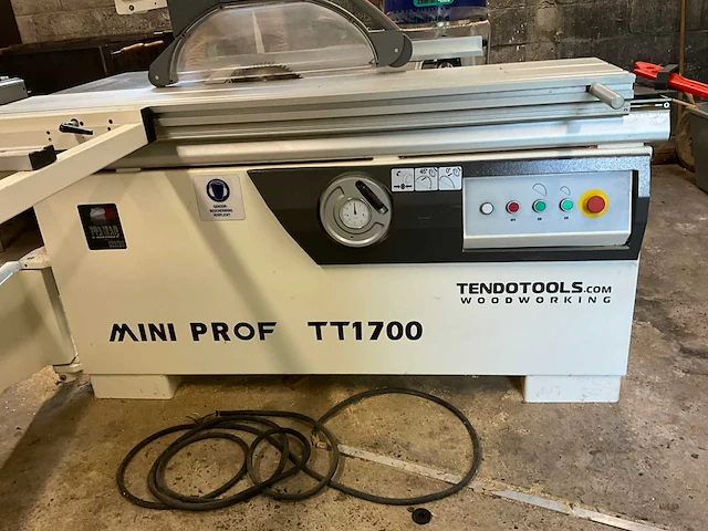 Tendotools - miniprof tt1700x - paneelcirkelzaagmachine - afbeelding 14 van  18