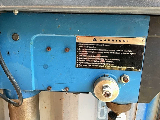 Tendotools tt1725f kolomboormachine - afbeelding 5 van  6