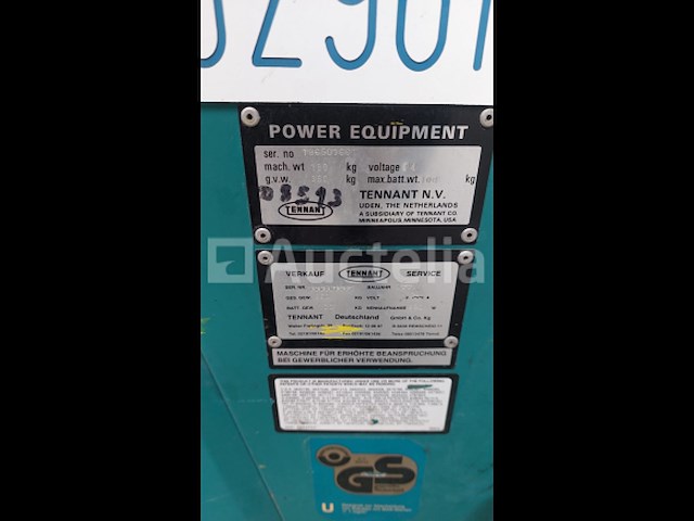 Tennant 186 schrobmachine/kuismachine - afbeelding 2 van  11