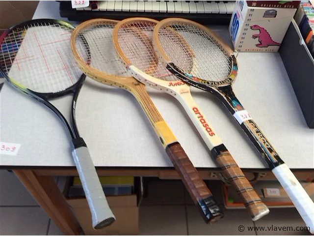 Tennis raketten - afbeelding 1 van  2