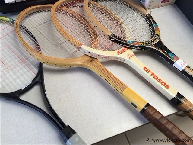 Tennis raketten - afbeelding 2 van  2