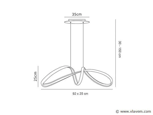 Tenshi 360 design armatuur zilver - afbeelding 6 van  8
