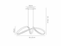 Tenshi 360 led design armatuur - afbeelding 5 van  9