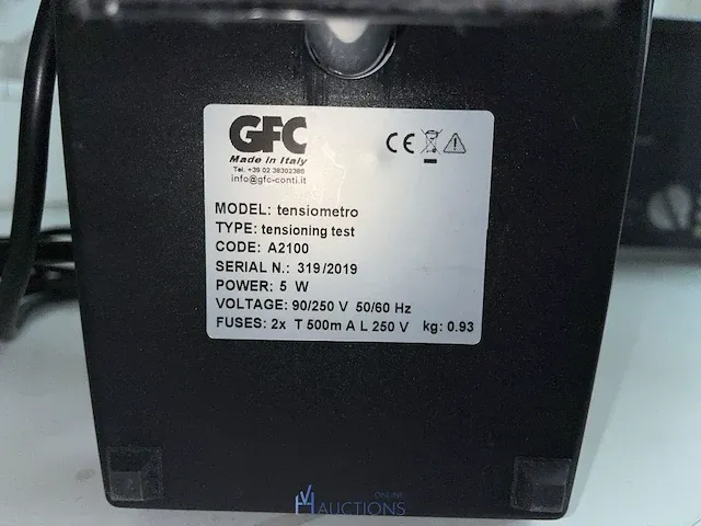 Tensiometer gfc - afbeelding 3 van  3