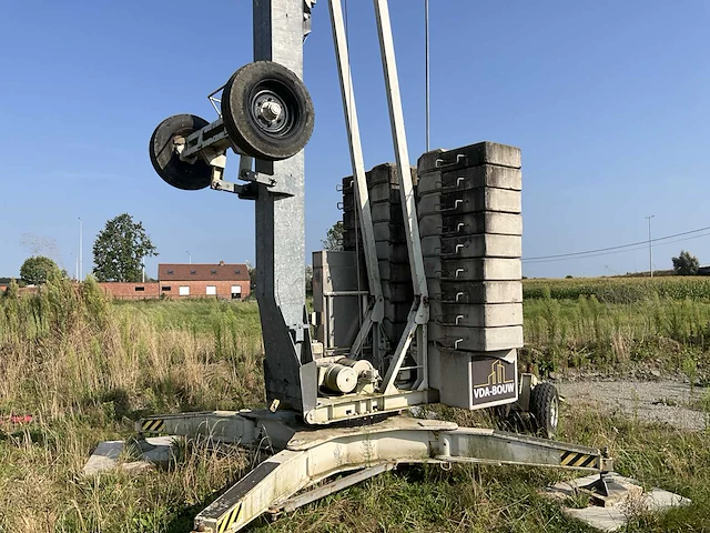 Terex cbr 24h-1.6v - 2005 - torenkraan - afbeelding 9 van  60