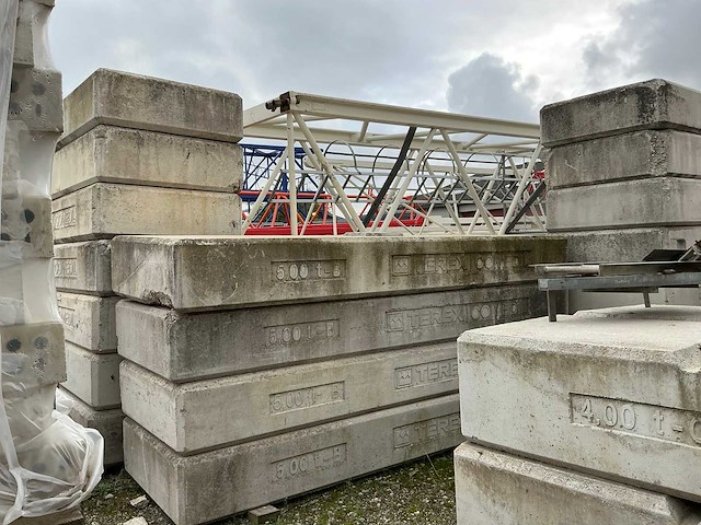 Terex comedil ctt161a-8 torenkraan - 2008 - afbeelding 3 van  13