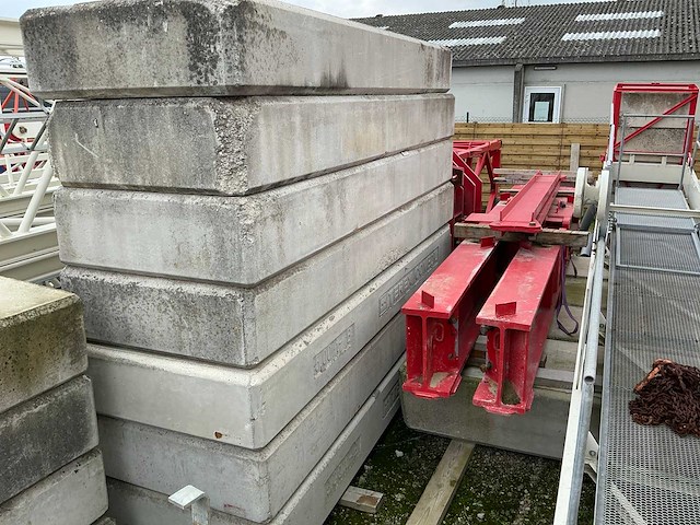 Terex comedil ctt161a-8 torenkraan - 2008 - afbeelding 5 van  13