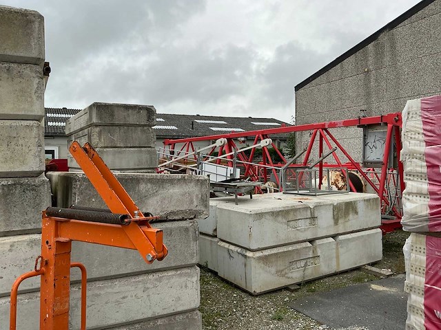 Terex comedil ctt161a-8 torenkraan - 2008 - afbeelding 12 van  13