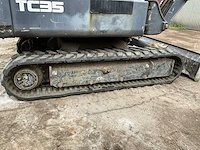 Terex tc 35 minigraafmachine - 2014 - afbeelding 5 van  19