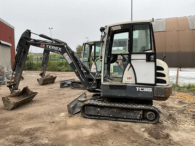 Terex tc 35 minigraafmachine - 2014 - afbeelding 12 van  19