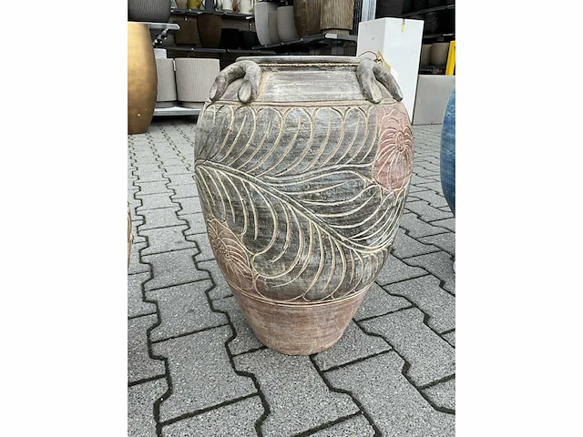 Terracotta bloempot (3x) - afbeelding 3 van  4