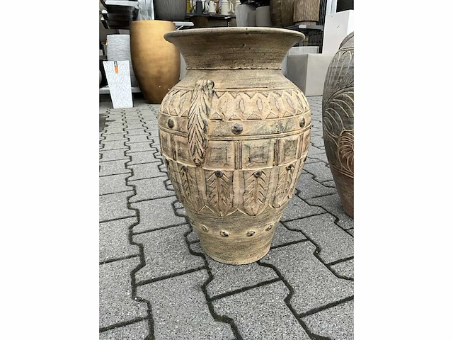Terracotta bloempot (3x) - afbeelding 4 van  4