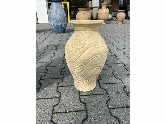 Terracotta bloempot (3x) - afbeelding 2 van  4
