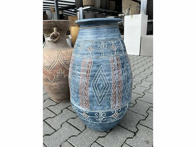 Terracotta bloempot (3x) - afbeelding 3 van  4